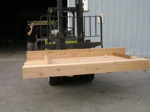 Lumberyard pickup